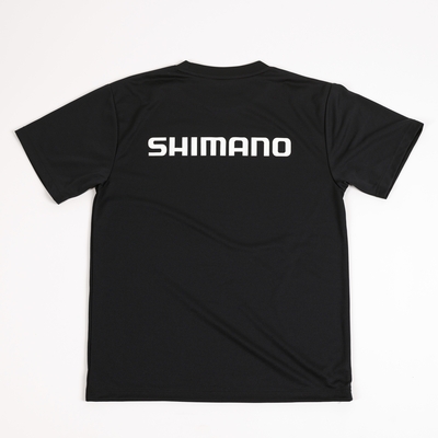 ウェア SHIMANO Big Logo DryShort Sleeve T-shirt SHIMANO Big Logo Dry Short Sleeve T-shirts – Black | シマノ
